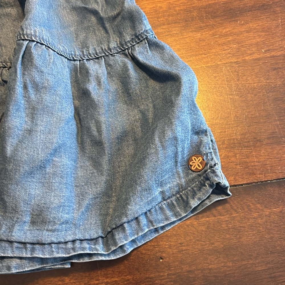 Matilda Jane Hello Lovely Chic and Chambray Twirl Dress Tween 435 Size 14 NEw - Picture 4 of 8